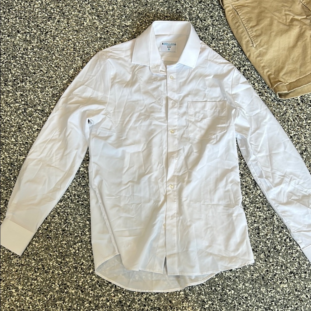 Men's White Dress Shirt